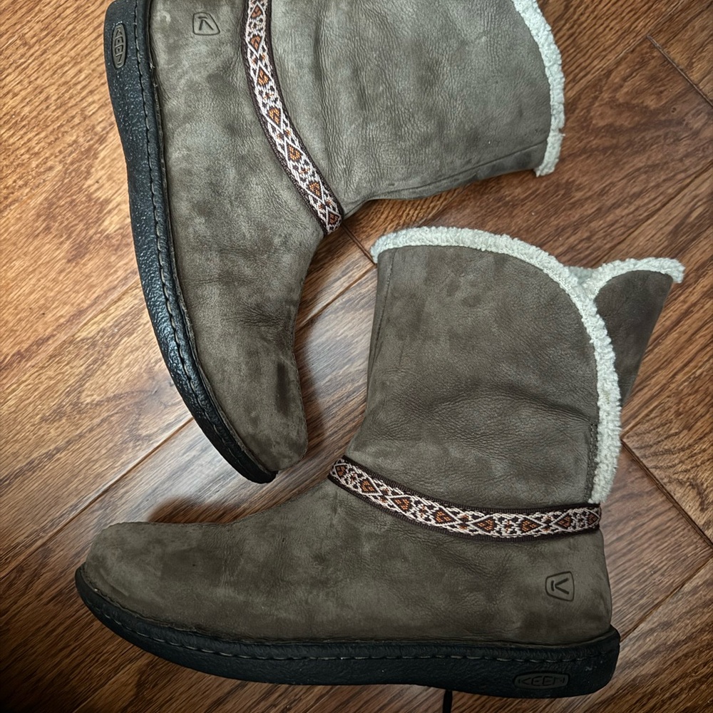 Keen Cascade Brown Galena Mid Boots - Picture 2 of 3